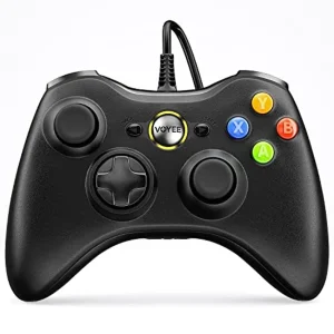Wired Controller Compatible with Microsoft Xbox 360 and Slim/PC