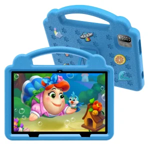 PRITOM 10 inch Kids Tablet, Android 15 Tablet for Kid