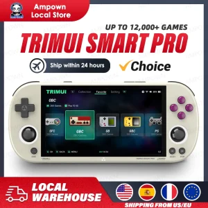 Trimui Smart Pro Handheld Game Console 4.96'' IPS Screen Linux System