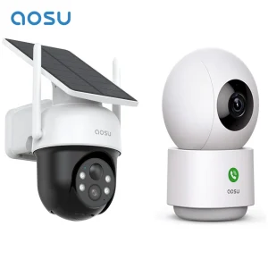 Wire-Free Solar Camera and 3MP Baby Monitor
